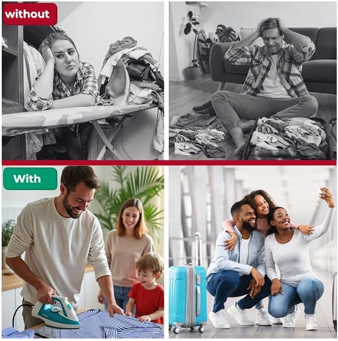 Premium Ironing Mat Heat Resistant Silicone Iron Rest Non Slip Magnetic - Image 2
