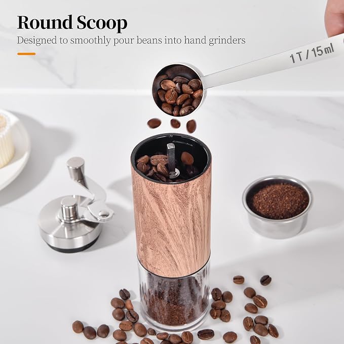 Long Handle Coffee Scoop: 18/8 Stainless Steel 5.64 Inch 1 Tablespoon Metal - Image 9