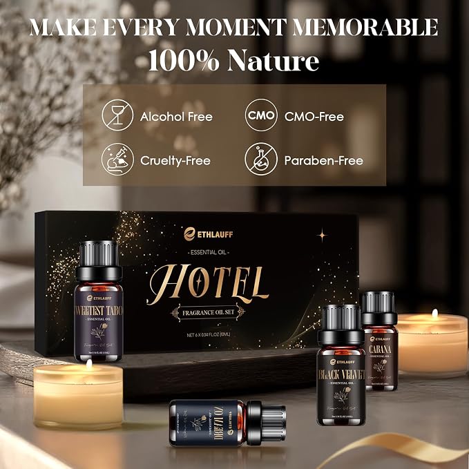 Hotel Diffuser Oils, Hotel Collection Diffuser Oil, Luxury Essential Oil Set - Image 2