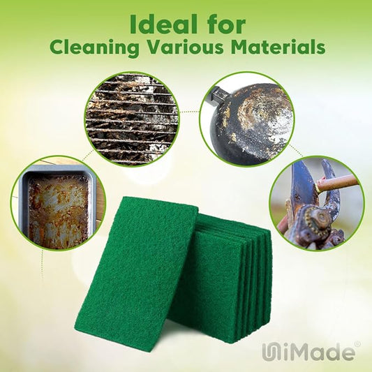 Heavy Duty Scouring Pads, Garage and Outdoors, Reusable Dish Scrubber Pads - Image 2