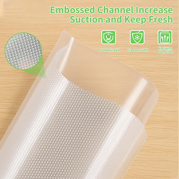 MakMeFre 2Pack 8x50 Vacuum Sealer Bags Rolls - Image 5