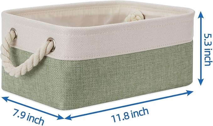 Temary Small Storage Baskets Small Fabric Bins - Image 2