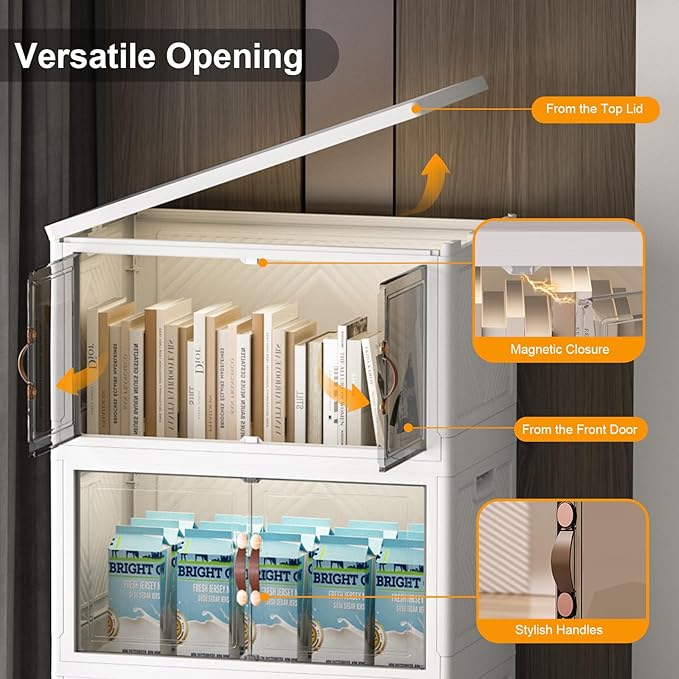 Extra Large Stackable Storage Bins - Image 6