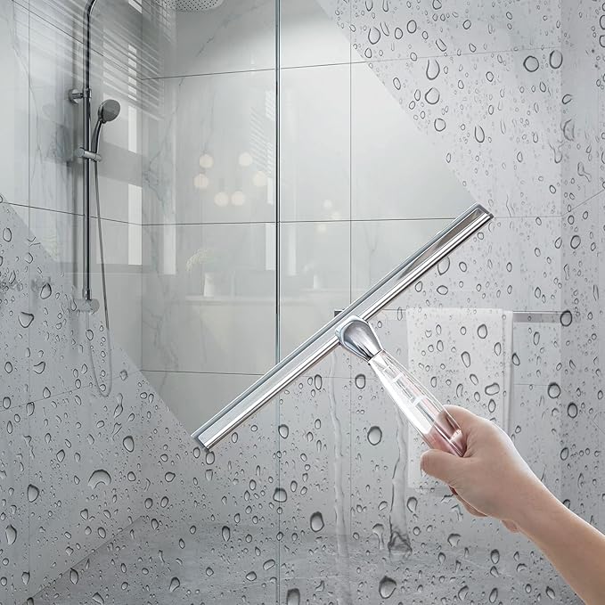 Ettori Shower Squeegee for Glass Door, Squeegee for Shower Glass Door, Window - Image 3
