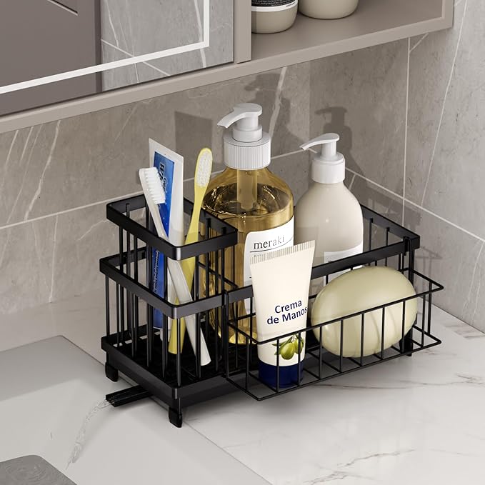 SWTYMIKI Sink Caddy Sponge Holder - Image 4