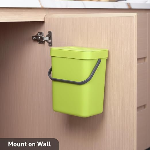 EKO Puro Mini Wall-Mounted Kitchen Trash Can - Image 3