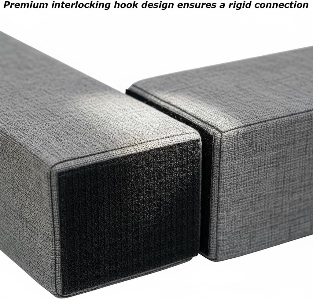 Star Brand Under Sofa Blocker, High-Density Foam Gap Bumper for Furniture, Heavy-Duty Couch Underneath Filler, Modular Sectional Sofa Accessory