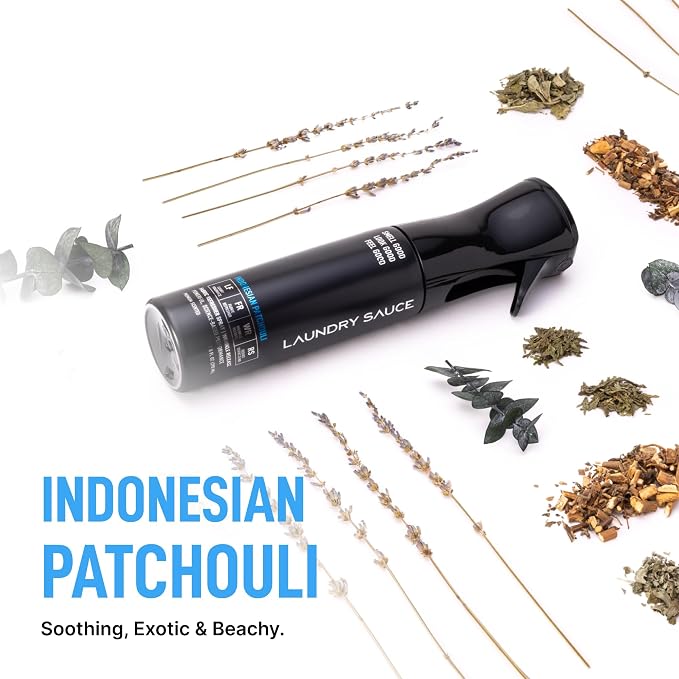 Laundry Sauce Fabric Refresher Spray Indonesian Patchouli, Odor-Fighting Fabric - Image 3