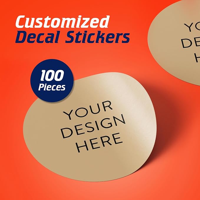 100 Custom Vinyl Stickers - Image 2