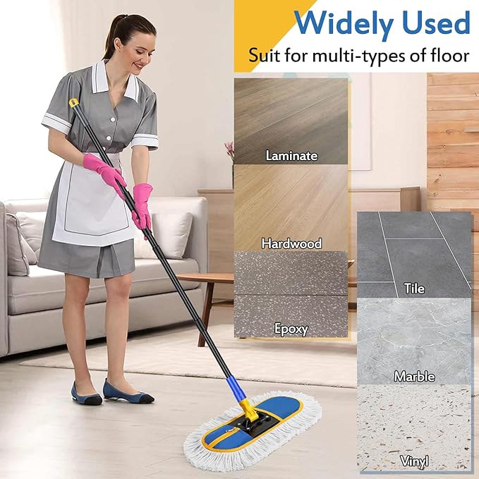 16 Inch Commercial Dust Mop for Floor Cleaning - Image 5