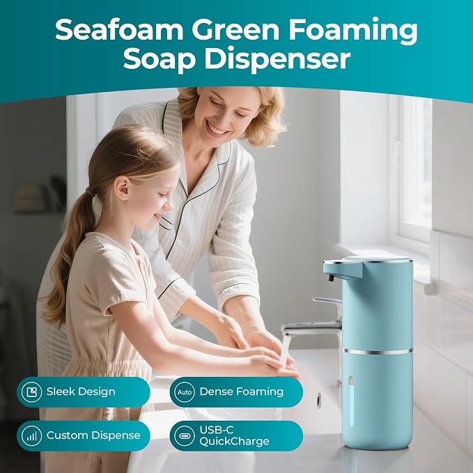 Seafoam Automatic Foaming Soap Dispenser - Image 7