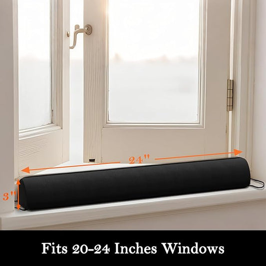 Sunolga 24" Door Draft Stopper Blocks Hot and Cold Air - Image 2