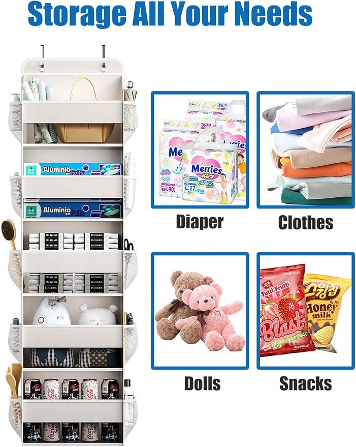 Over The Door Storage Organizer, RV Bathroom Organizer, Over The Door Organizer - Image 5