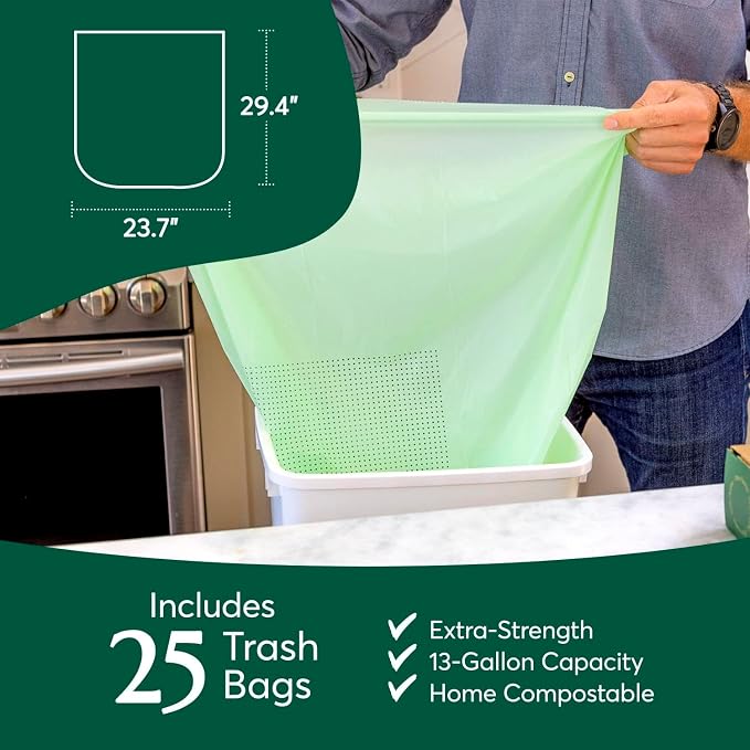 Cleanomic Compostable* Trash Bags - Image 5
