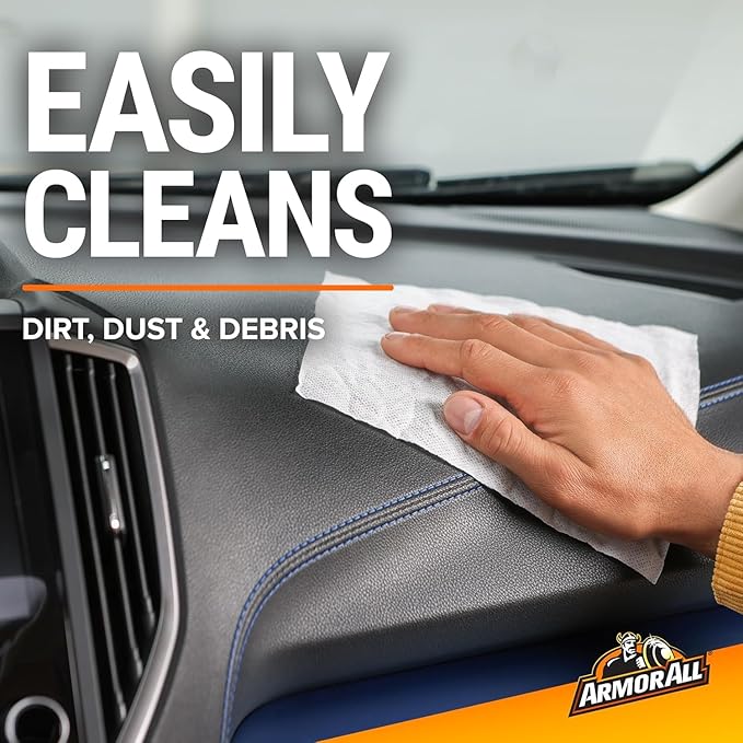 Armor All Car Interior Protectant Wipes, UV Protectant - Image 4