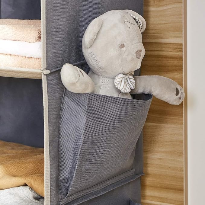 YOUDENOVA Hanging Closet Organizer, 5-Shelf Closet Hanging Storage Shelves - Image 8