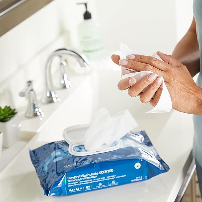 McKesson Personal Cleansing Wipes, Aloe Vera) - Image 5