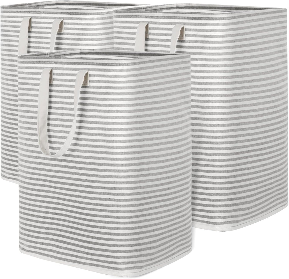 Lifewit 3 Pack Laundry Hamper Large Collapsible Laundry Baskets, Freestanding