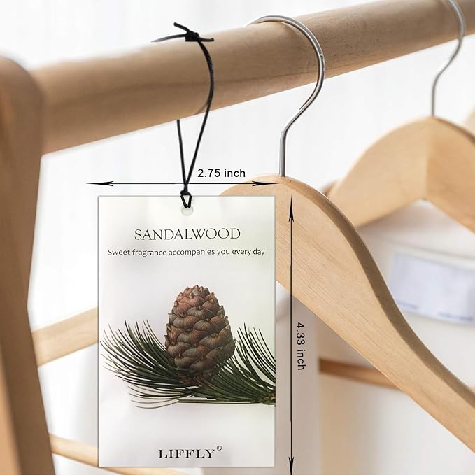 14 Packs Sandalwood Scented Sachets Bag - Image 4