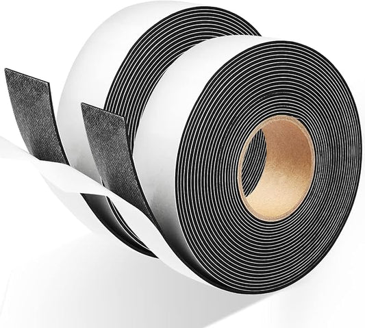 2 Rolls Weather Stripping Door Seal, Adhesive Closed Cell Weather Strip… by YIJUHOU