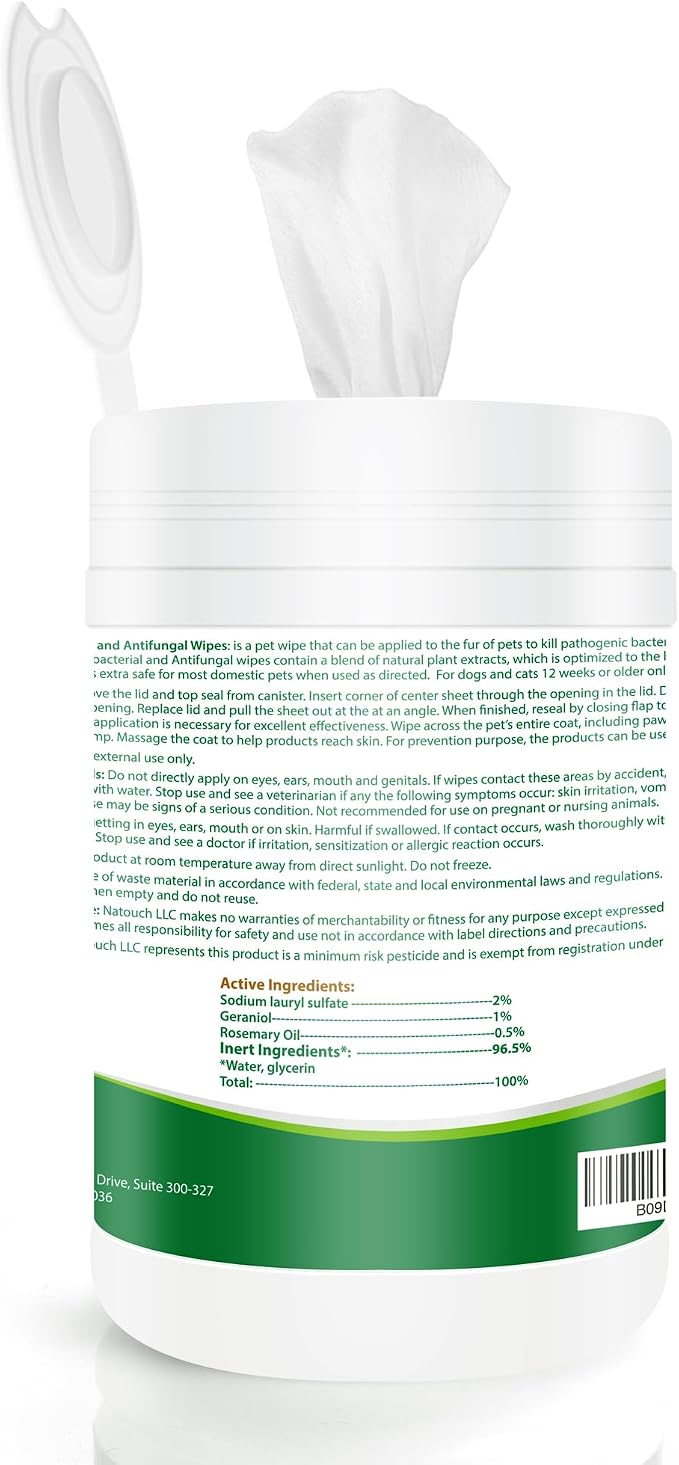 Antifungal and Antibacterial Wipes - Image 8