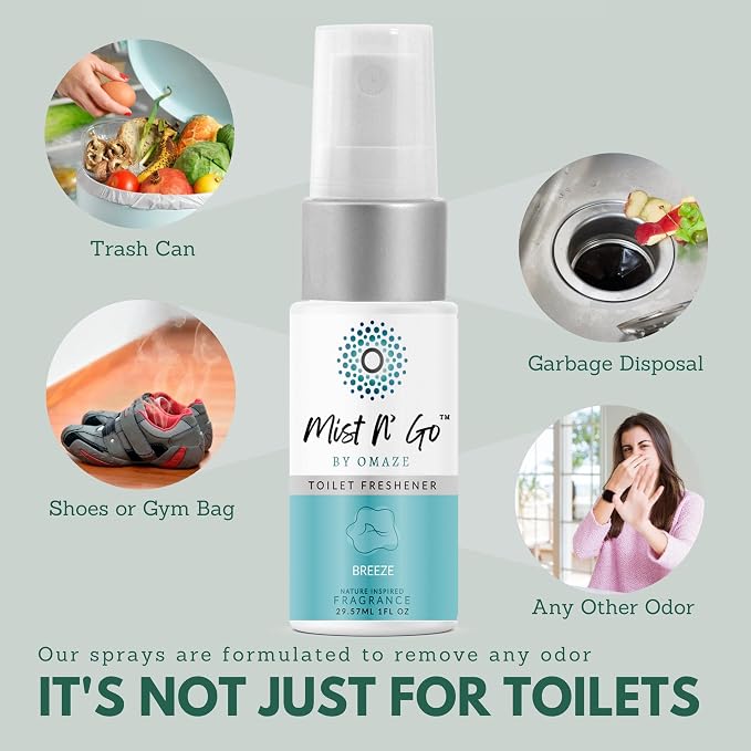 Mist N’ Go by Omaze Travel Bathroom Spray - Image 5