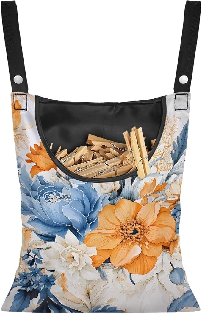 Art Flowers Clothespin Bag by CREAMIC