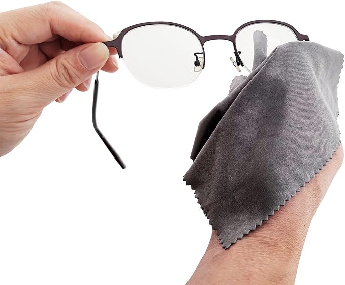 Microfiber Cleaning Cloths, Glasses Cloth, Lens Cleaning Cloth, Eyeglass Cloth - Image 2