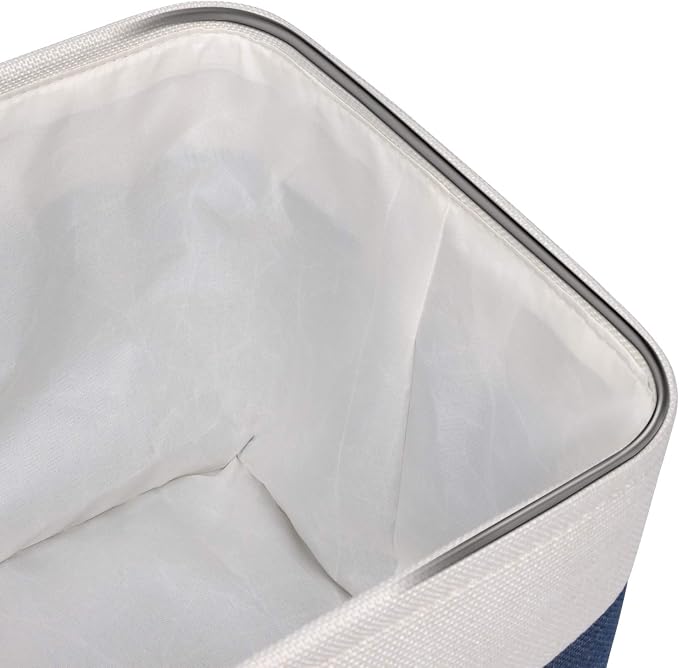 Univivi 4PC Large Storage Baskets Foldable Fabric Storage Bins - Image 6