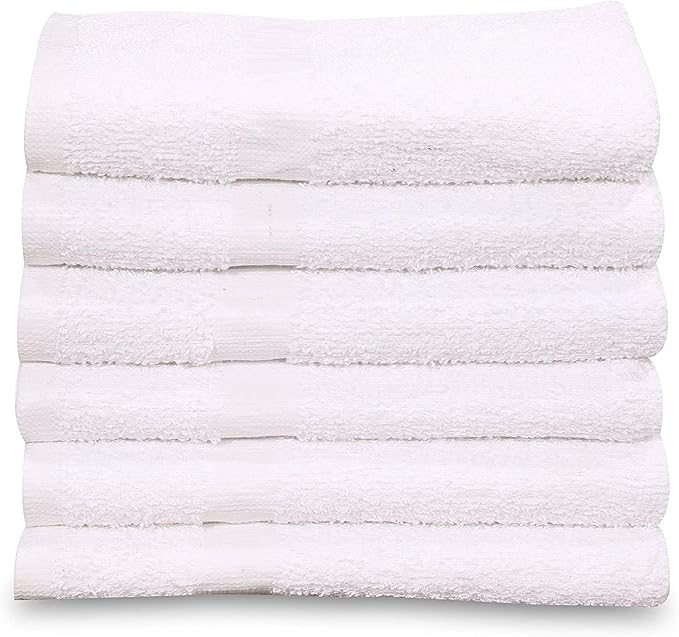 GOLD TEXTILES New Cotton Blend White Restaurant Bar Mops Kitchen Towels - Image 5
