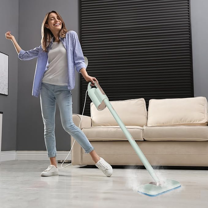 Newbealer Steam Mop & Detachable Handheld Cleaner, 250ml 1200W Powerful Floor - Image 9