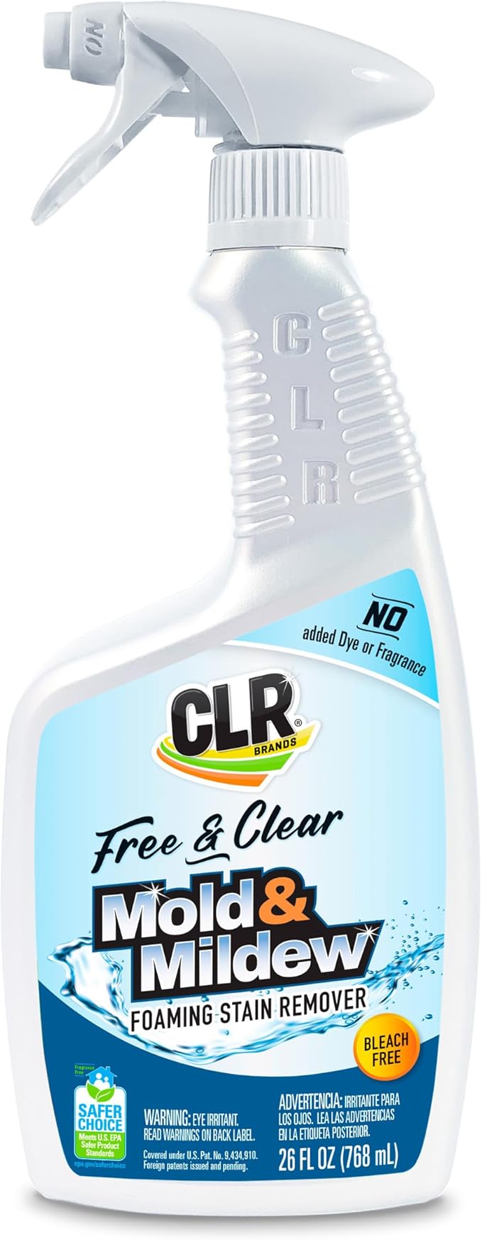 CLR Brands® Mold & Mildew Bleach-Free Free & Clear Stain Remover, No Dyes or by CLR