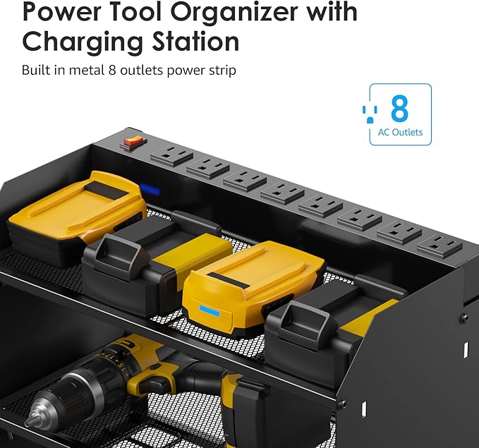 CCCEI Modular Power Tool Organizer Wall Mount - Image 2