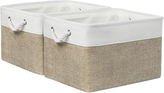 Organization and Storage Bins for Shelves by Sacyic