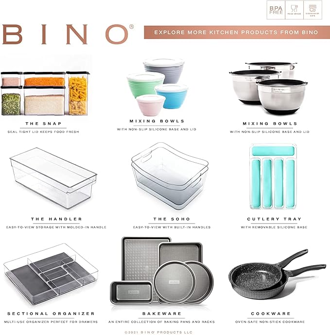 BINO | Plastic Storage Bins, Large - Image 7