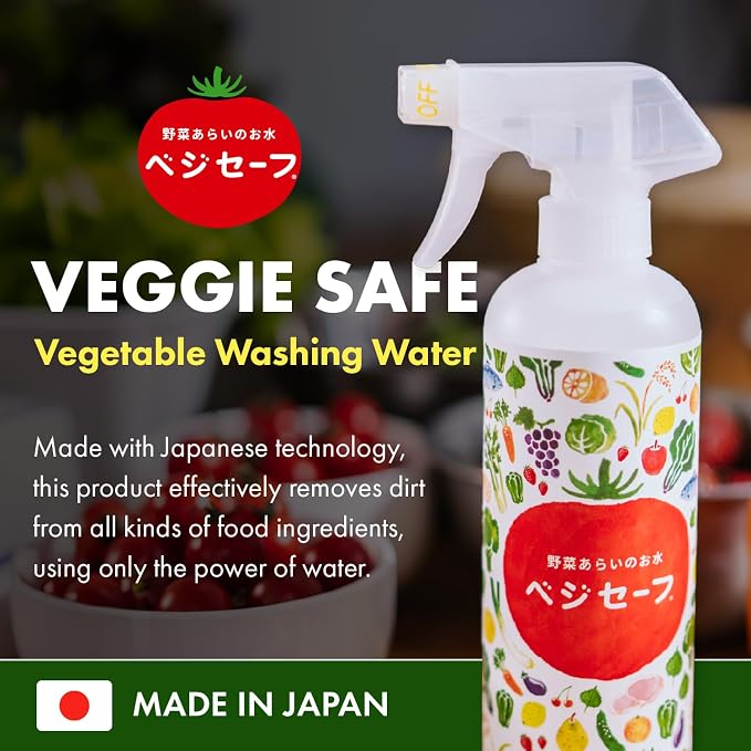"Veggie Safe" Food Cleaning Solution Spray, 1 BottlePerfect - Image 2