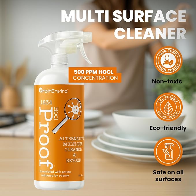 Hypochlorous Acid Cleaner | HOCl 500 PPM | Multi-Surface Cleaner - Image 3