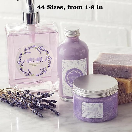 Custom Rectangle Stickers for Business Logo, Custom Rectangle Labels for Candle - Image 2