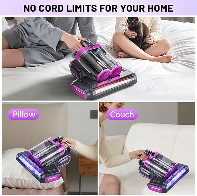Bed Vacuum Cleaner, 16Kpa Mattress Vacuum Cleaner - Image 8