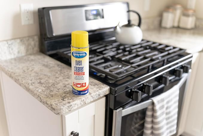Sprayway Oven Cleaner Aerosol Spray, Cuts Through Grease & Baked-On Food | No - Image 6