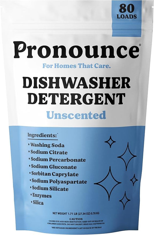 Pronounce Dishwasher Detergent by PronounceLabs