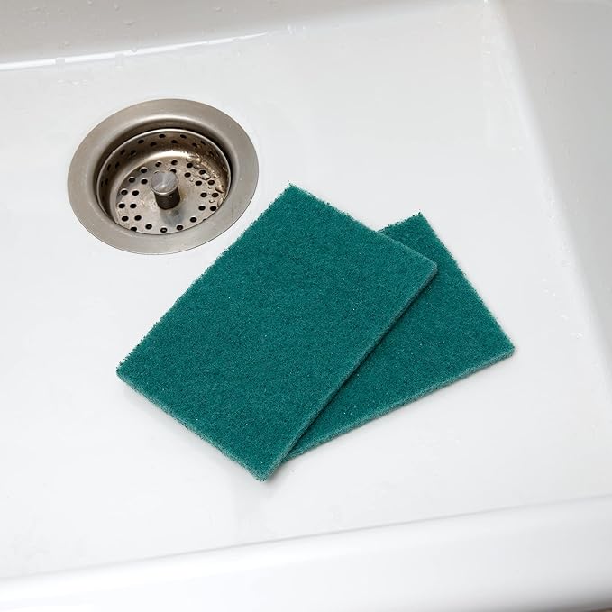 50 Pack Heavy Duty Green Scouring Pads 4x6 Inch – Large Non Scratch Scrub Pads - Image 5