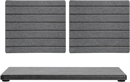 3 Pack Diatomite Stone Sink Tray, Water Absorbing Mat by Homdiva