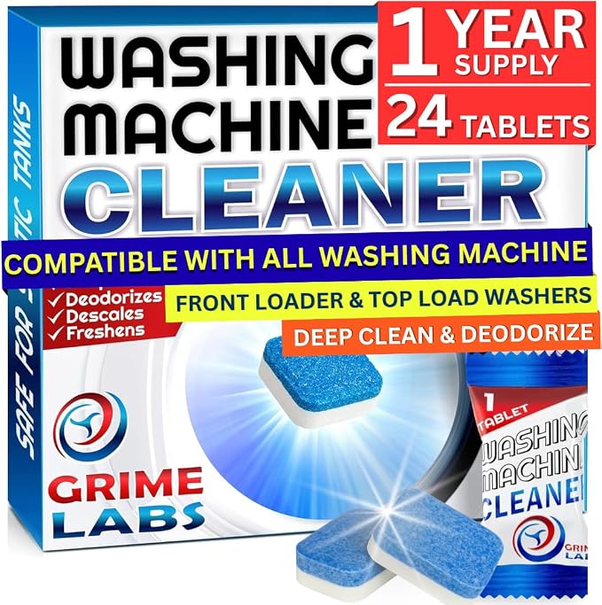 Washing Machine & Dishwasher Cleaner Tablets Bundle – 12-Month Supply | Deep - Image 3