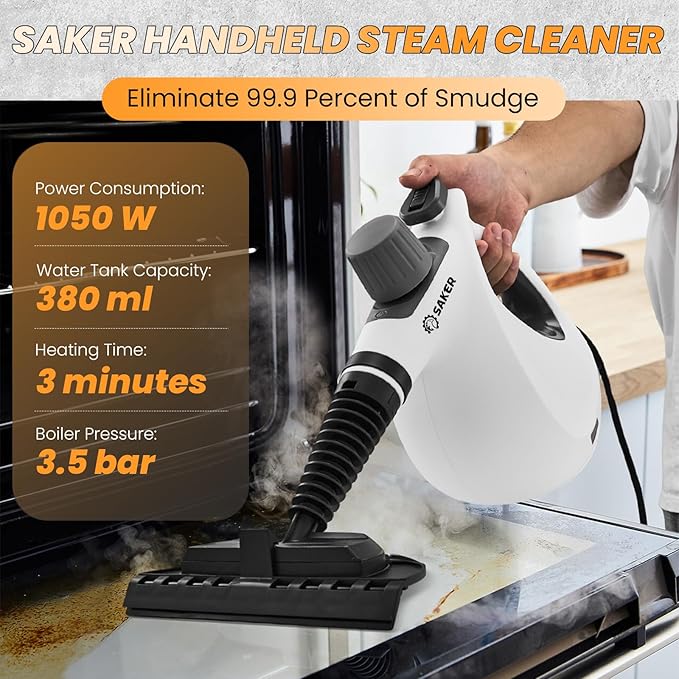 Saker Handheld Steam Cleaner New, Portable Steam Cleaner - Image 2
