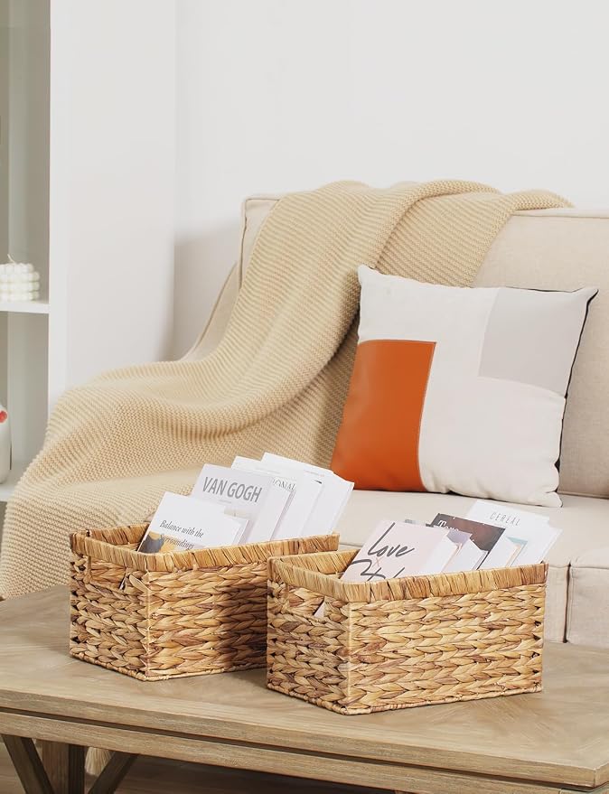 StorageWorks Wicker Basket, Baskets - Image 7