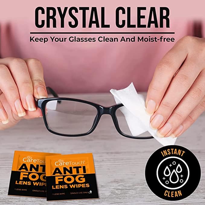 Care Touch Anti-Fog Wipes for Glasses - Image 4