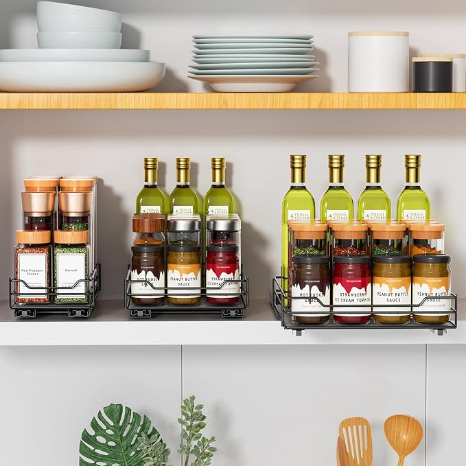RCHYFEED Pull Out Spice Rack Organizer - Image 4