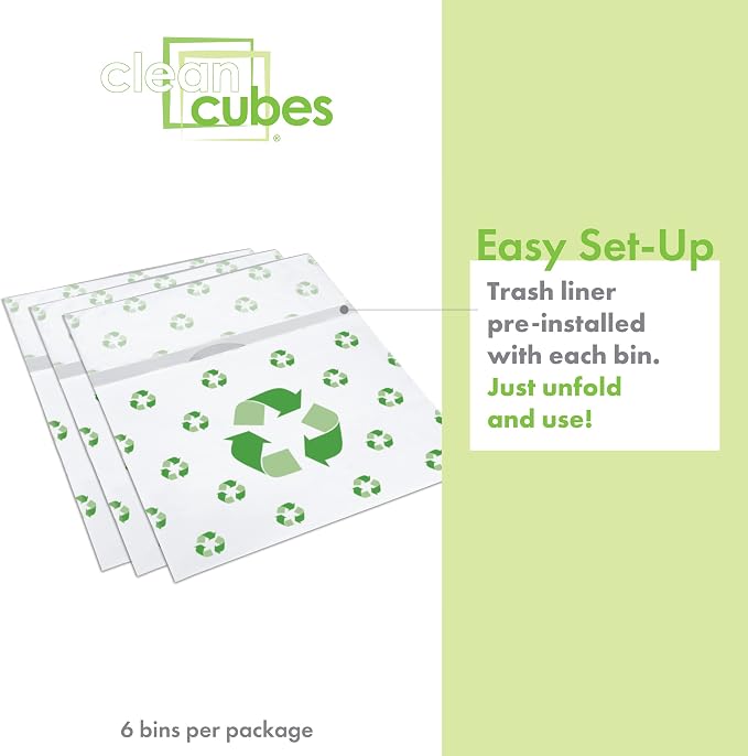 13 Gallon Disposable Pop-Up Trash Cans - Image 2