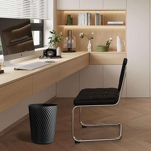 Small Trash Can 3 Pack 1.8 Gallons, Bathroom Trash Can & Garbage Can - Image 9